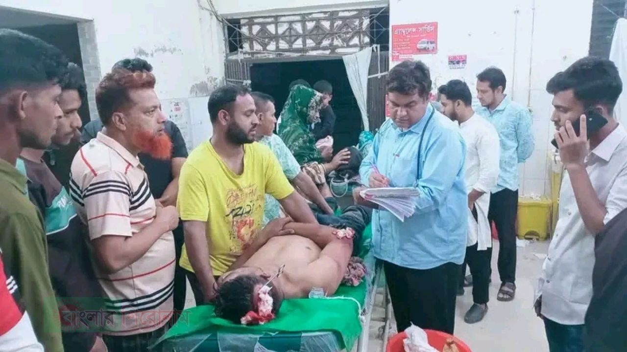 নড়াইলের কালিয়ায় মাংস ভাগাভাগির দ্বন্দ্বে দুপক্ষের সংঘর্ষ, আহত ২৫