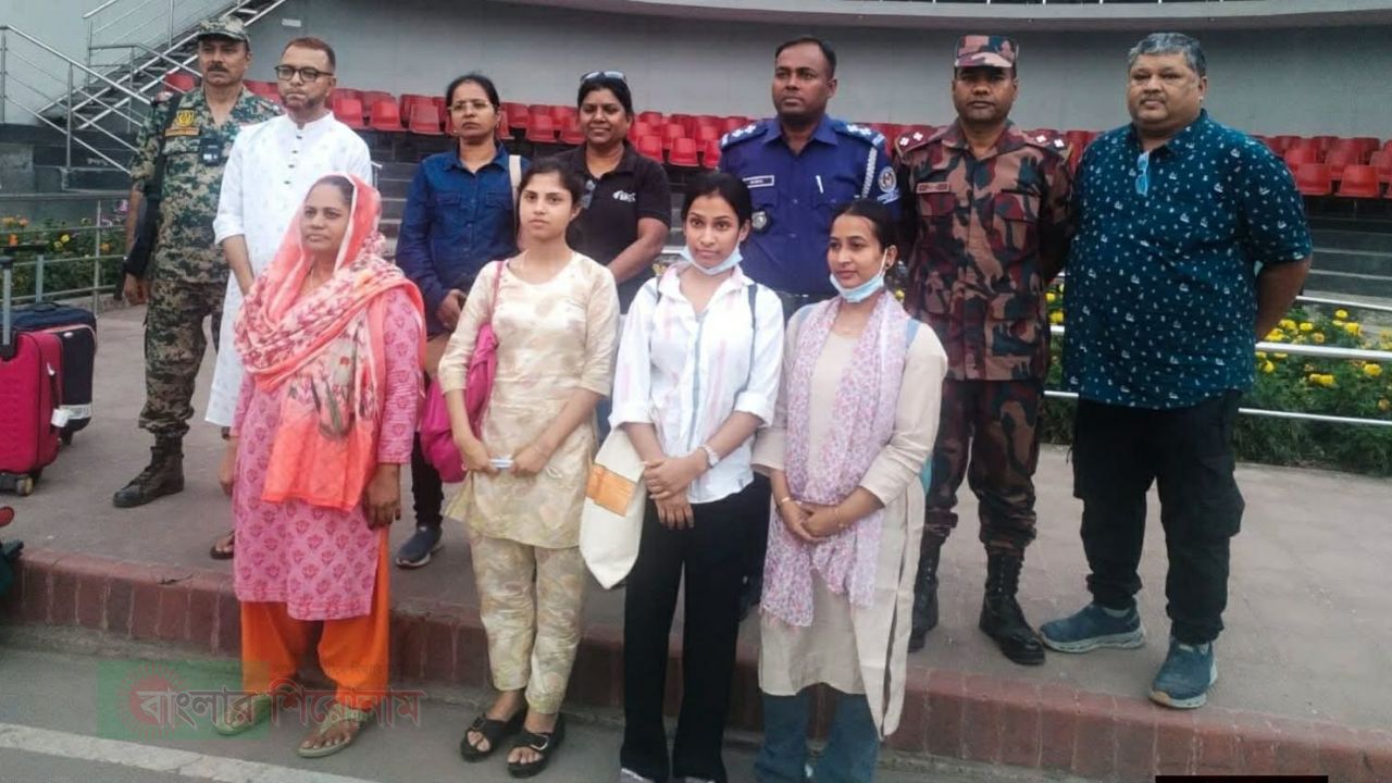 ভারতে কারাভোগ শেষে ফিরল বাংলাদেশি ৪ নারী