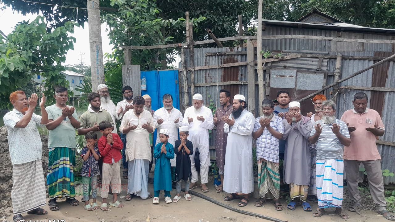 বন্দর এনায়েত নগরে নতুন জামে মসজিদ শুভ উদ্ভোধন