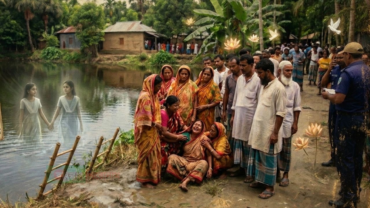 পটুয়াখালীতে বান্ধবীকে বাঁচাতে গিয়ে পুকুরে ডুবে দুই শিশুর মর্মান্তিক মৃত্যু