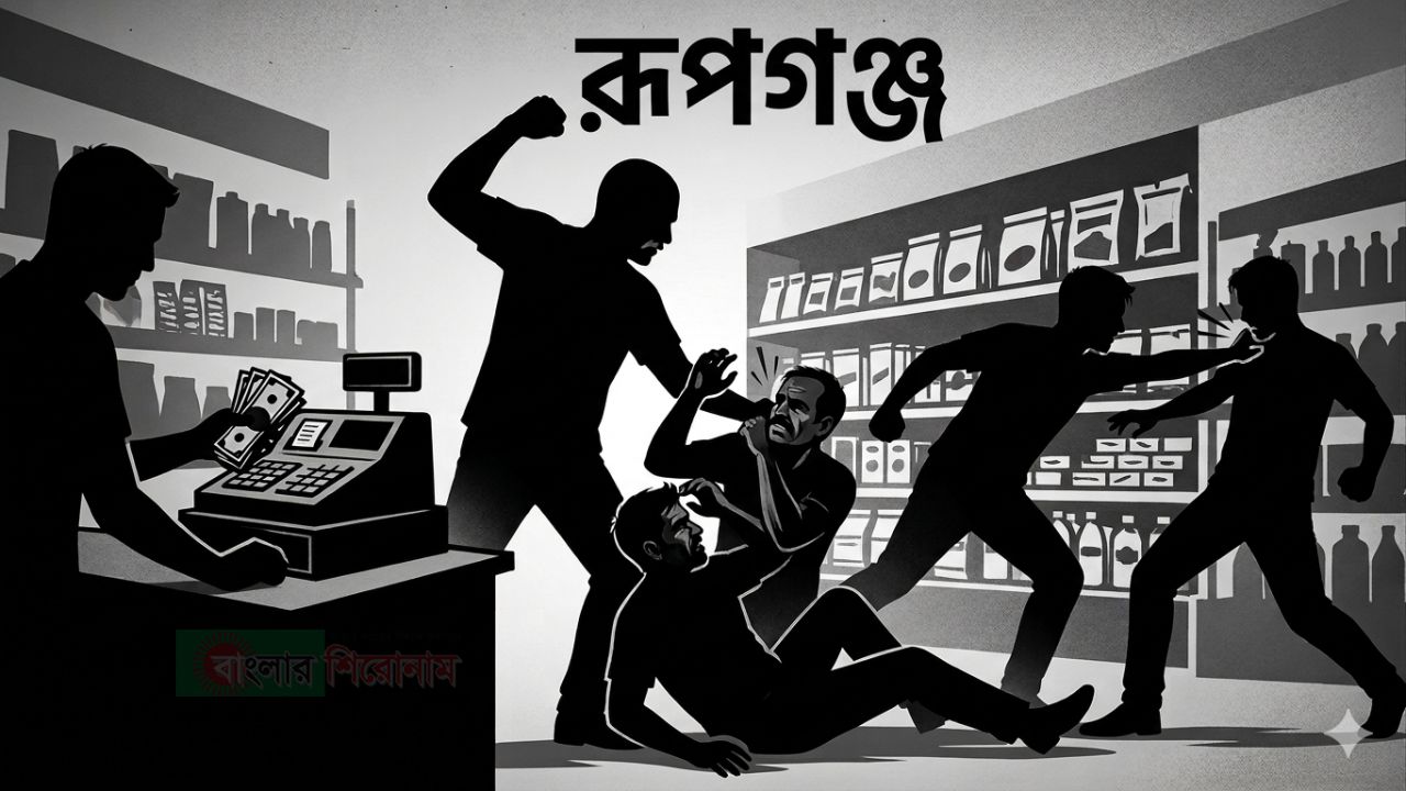 রূপগঞ্জে বীর মুক্তিযোদ্ধার দুই সন্তানের ওপর হামলা ও দোকানে লুটপাটের অভিযোগ