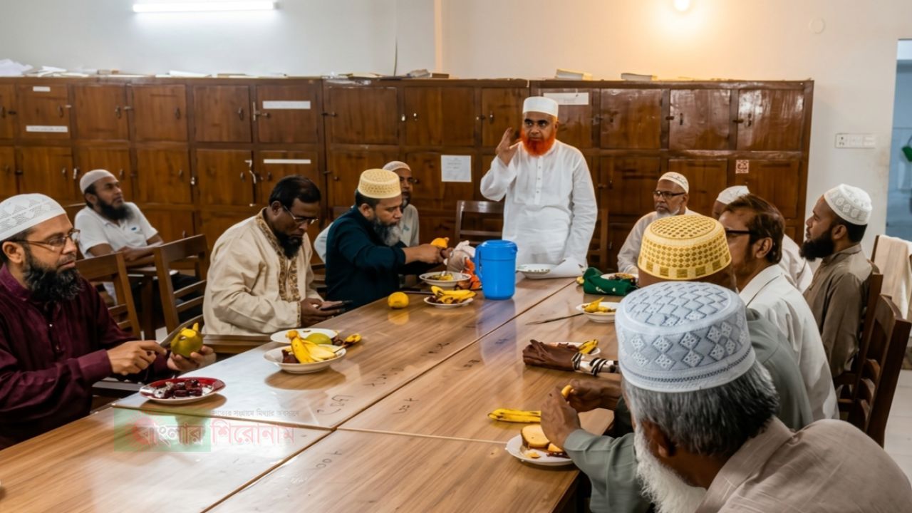 নারায়ণগঞ্জ মহানগরীর আদর্শ শিক্ষক ফেডারেশনের ঈদ পুনর্মিলনী ও আলোচনা সভা      