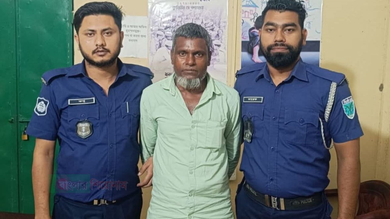 ছাতকে অস্ত্র মামলার পলাতক আসামি রাজন মিয়া গ্রেফতার