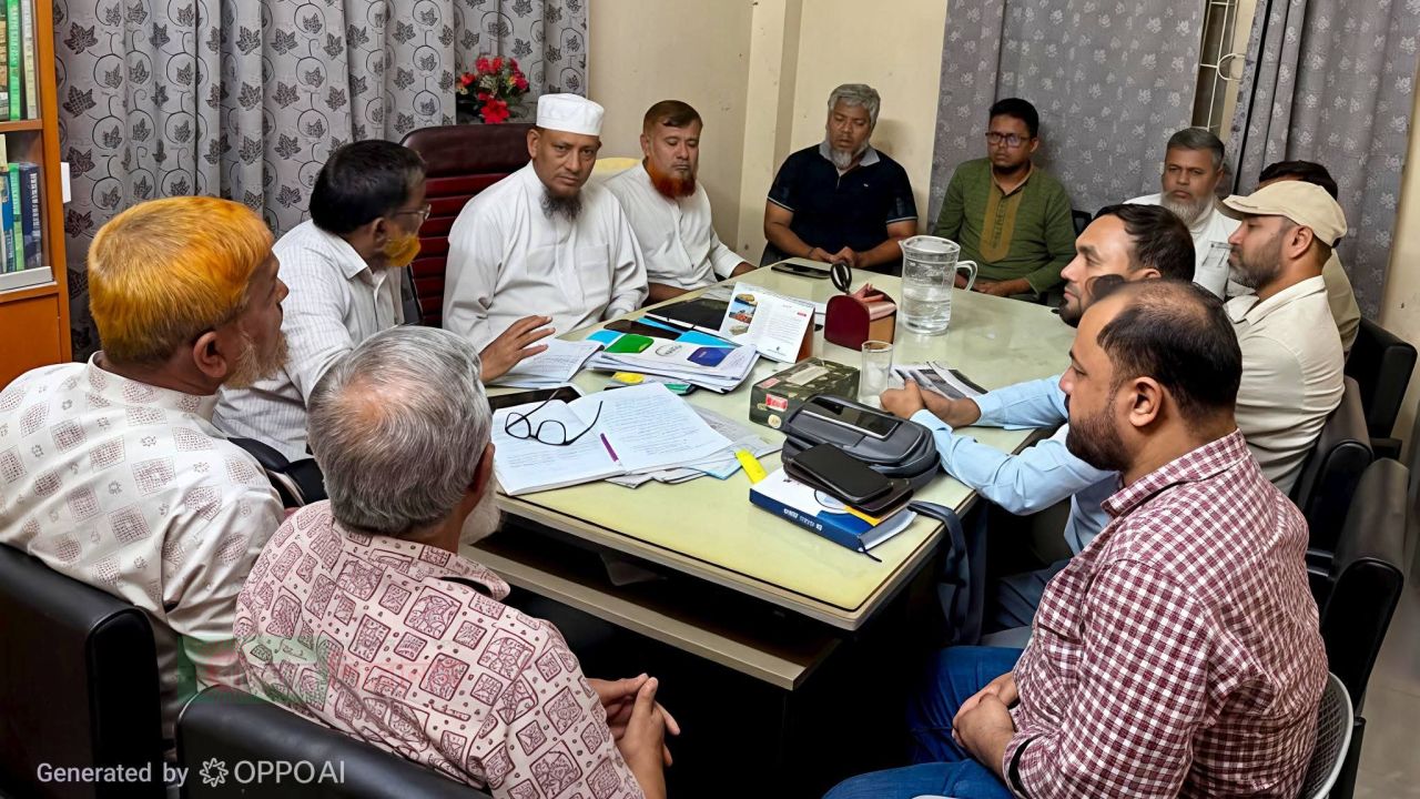 কক্সবাজারে শ্রমিক কল্যাণ ফেডারেশন মাসিক কার্যনির্বাহী কমিটির বৈঠক 