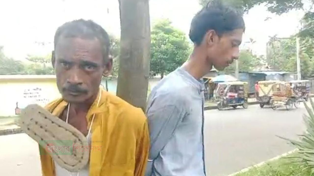 নবীগঞ্জে কবরস্থান মসজিদে দুর্ধর্ষ চুরি: তার ও চেয়ারসহ হাতেনাতে আটক ২