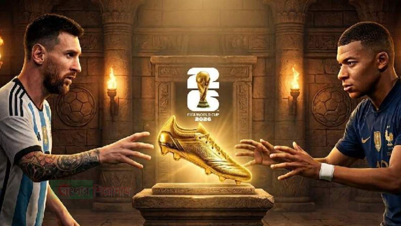গোল সমান, তবু গোল্ডেন বুটের দৌড়ে মেসিকে টপকে শীর্ষে এমবাপ্পে