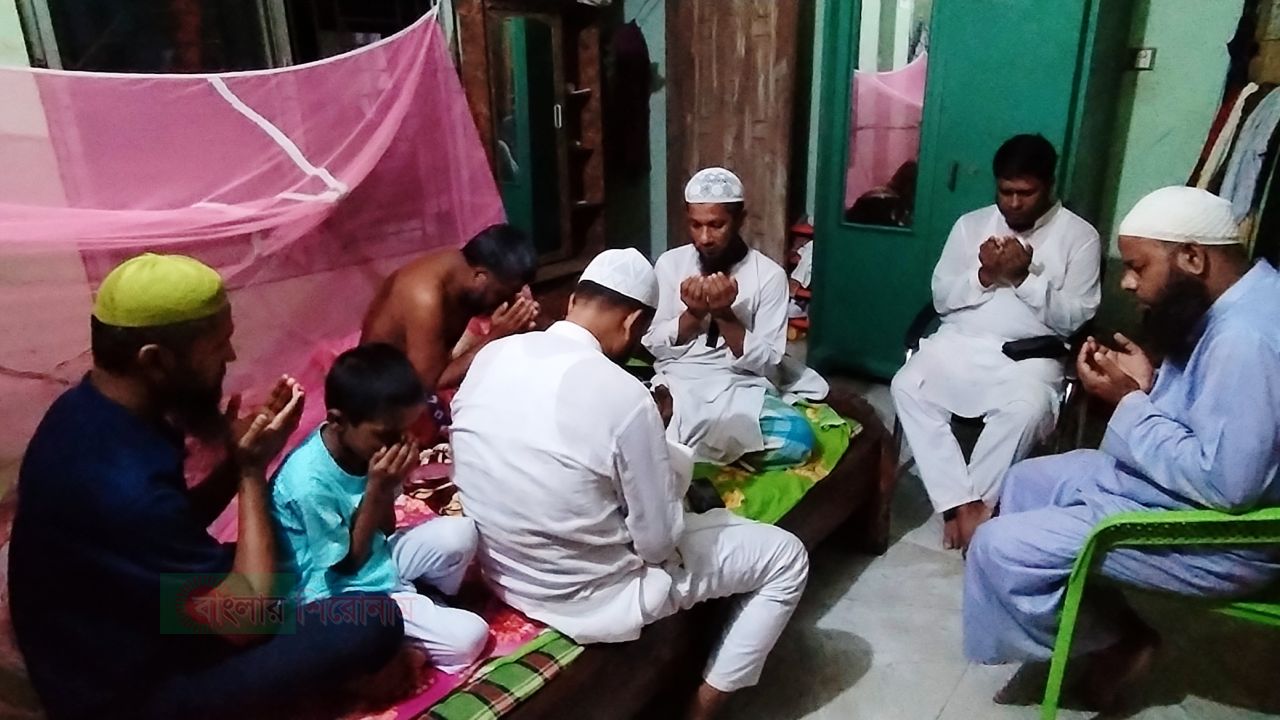জ্বরে আক্রান্ত গোলাম কিবরিয়া শাহিনকে দেখতে বন্দর থানা জামায়াত নেতৃবৃন্দ