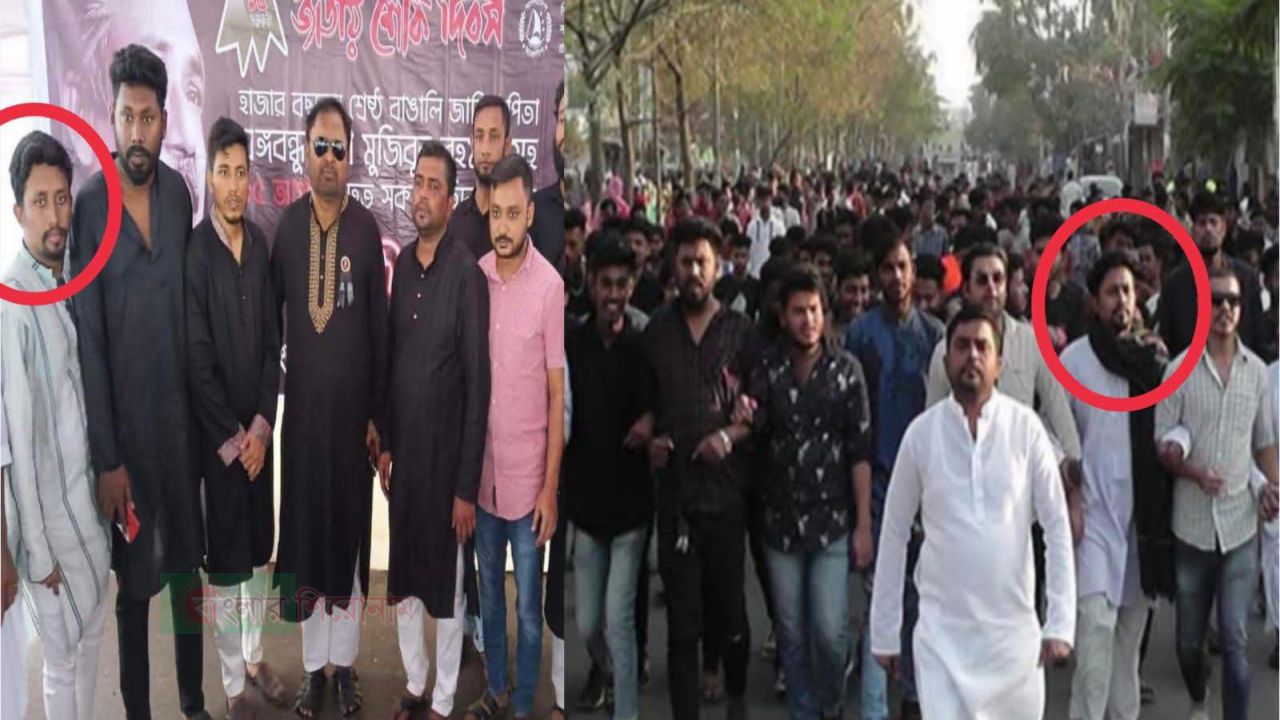 বন্দর থানার সামনেই বহাল তবিয়তে ছাত্রলীগ নেতা সজল! পুলিশ নীরব