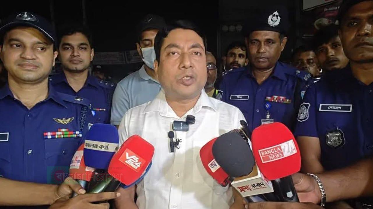 নারায়ণগঞ্জের যানজট নিরসনে সমন্বিত উদ্যোগের তাগিদ এসপি হাবিবুরের